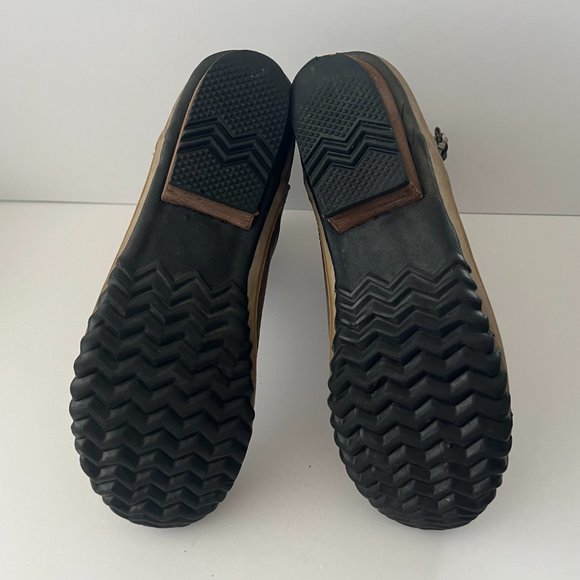 Sorel Women’s Brown/Green Waterproof Pull-On Slimboot Sz 11 - Picture 12 of 16